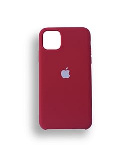 Apple iPhone 11 IPHONE 11 Pro iPHONE 11 Pro Max Silicone Case Red With White Logo