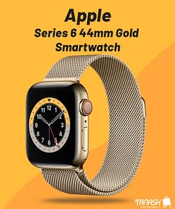 Series 6 44mm Gold Stainless Steel Case with Milanese Loop