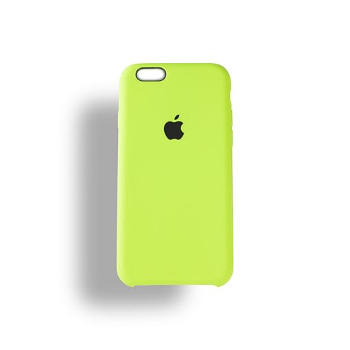Apple iPhone 6/6s Silicone Case Apple iPhone 7/8 Silicone Case Apple iPhone 7/8 plus Silicone Case Neon Green