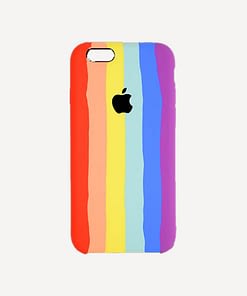 Rainbow iPhone Case silicone for Apple iPhone 8 Plus Rainbow Case