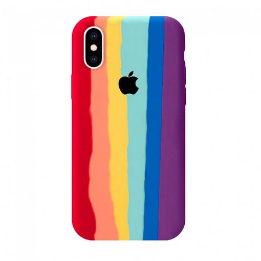 Rainbow iPhone Case silicone for Apple iPhone XS Max Rainbow Case
