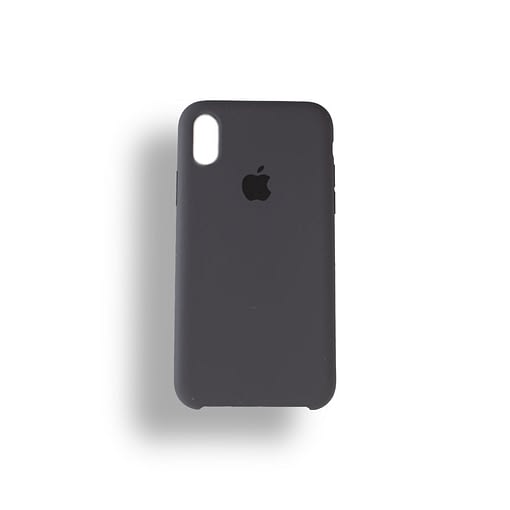 Apple iPhone X-Xs IPHONE XR PHONE XS MAX Silicone Case Charcoal Grey
