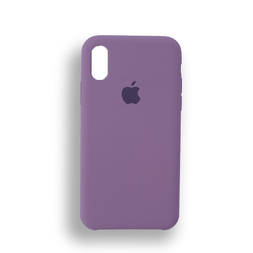 Apple iPhone X-Xs IPHONE XR PHONE XS MAX Silicone Case Lavender
