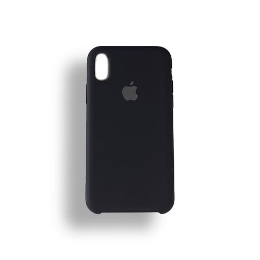 Apple iPhone X-Xs IPHONE XR PHONE XS MAX Silicone Case Black