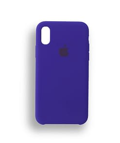 Apple iPhone X-Xs IPHONE XR PHONE XS MAX Silicone Case Purple
