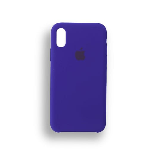 Apple iPhone X-Xs IPHONE XR PHONE XS MAX Silicone Case Purple