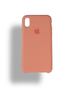 Apple iPhone X-Xs IPHONE XR PHONE XS MAX Silicone Case Peach