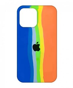 Rainbow iPhone Case silicone for Apple iPhone 13 Pro Rainbow Case