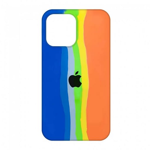 Rainbow iPhone Case silicone for Apple iPhone 13 Pro Rainbow Case