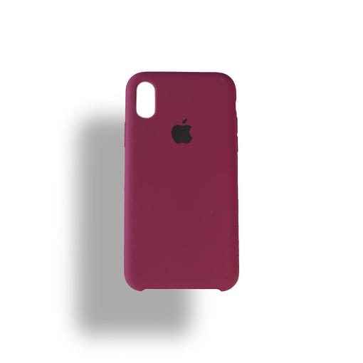 Apple iPhone X-Xs IPHONE XR PHONE XS MAX Silicone Case Plum