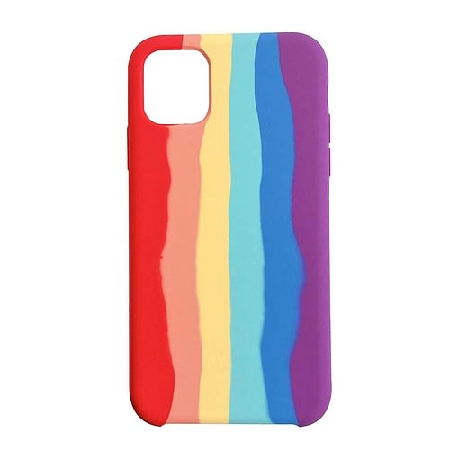 Rainbow iPhone Case silicone for Apple iPhone 11 Pro Rainbow Case