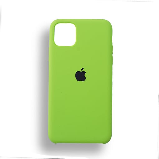 28) Apple iPhone 11 IPHONE 11 Pro iPHONE Pro Max Silicone Case Neon Green