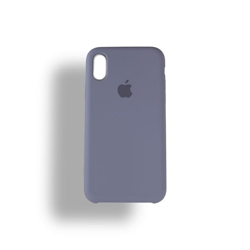 Apple iPhone X-Xs IPHONE XR PHONE XS MAX Silicone Case Ash Purple