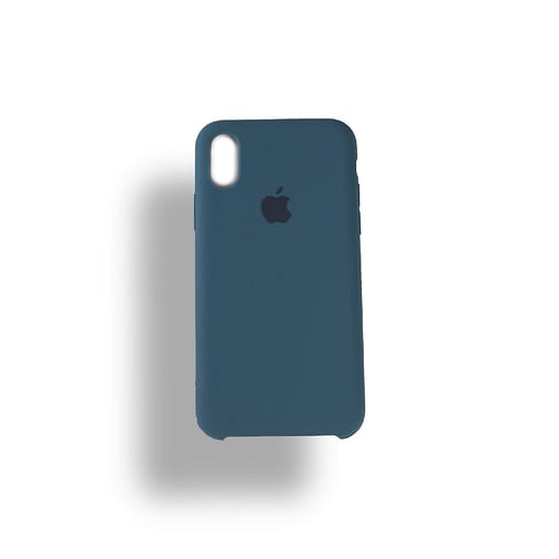 Apple iPhone X-Xs IPHONE XR PHONE XS MAX Silicone Case Cosmos Blue