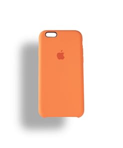 Apple iPhone 6/6s Silicone Case Apple iPhone 7/8 Silicone Case Apple iPhone 7/8 plus Silicone Case Light Orange