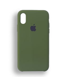 Apple iPhone X-Xs IPHONE XR PHONE XS MAX Silicone Case Army Green