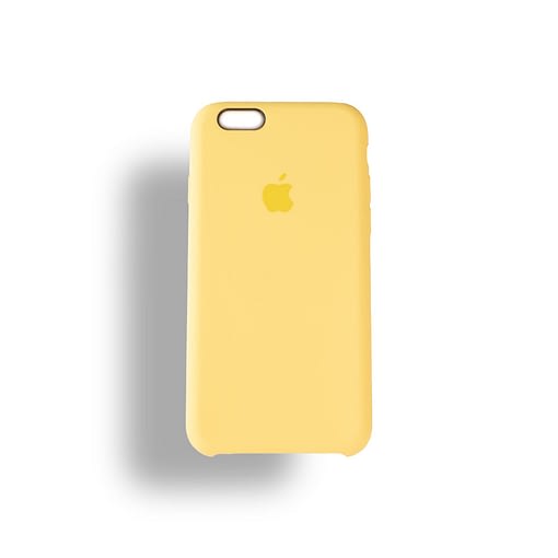 Apple iPhone 6/6s Silicone Case Apple iPhone 7/8 Silicone Case Apple iPhone 7/8 plus Silicone Case Yellow