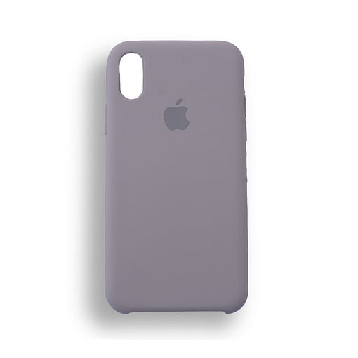Apple iPhone X-Xs IPHONE XR PHONE XS MAX Silicone Case Stone Grey
