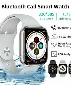 W26 Plus Smart Watch – Watch 6 – (New Version) Full Screen Infinity Retina Display Magic Crown (Black)