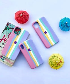 Apple Candy Rainbow iPhone Case