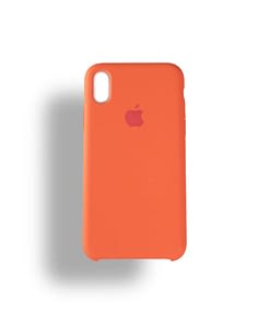 Apple iPhone X-Xs IPHONE XR PHONE XS MAX Silicone Case Orange
